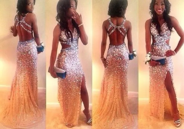 vestido laranja midi