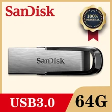 SanDisk USB флеш-накопители 3,0 диск Флешка карта памяти 128 Гб 64 ГБ 32 ГБ устройство хранения флеш-накопитель USB 3,0 диск