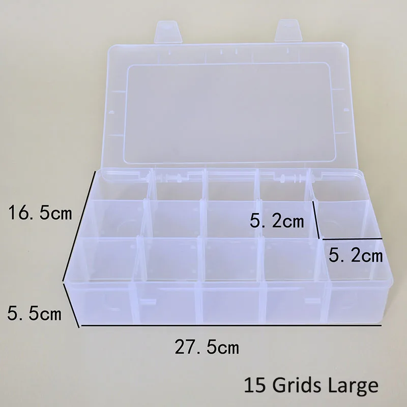 Органайзер для макияжа, чехол для хранения, Пластиковые Многофункциональные съемные коробки для ювелирных изделий, 8/15 сеток, Настольная коробка для хранения, контейнер для таблеток