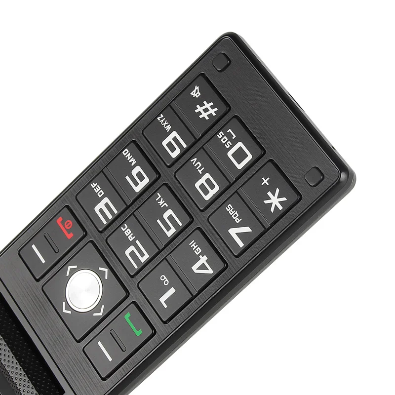 UNIWA X28 Old Man Flip Mobile Phone GSM Senior Big Push-Button Flip Phone Dual Sim FM Radio Russian Hebrew Keyboard Cellphone