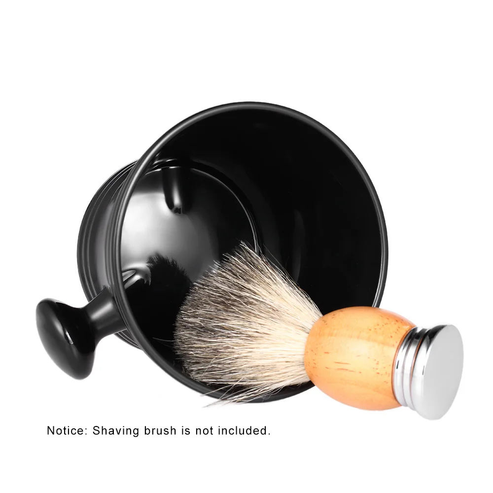 Men's Shaving Brush Bowl Soap Mug Cup Male Plastic Shaving Bowl with