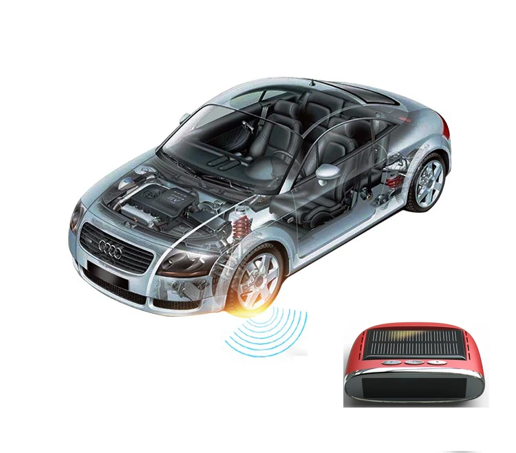 TPMS Solar Auto Alarm Tire Sensor Wireless 2 (10)