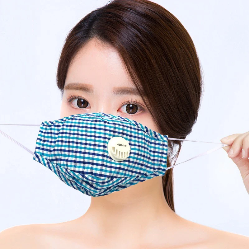 

Cofoe 2pcs PM2.5 Adult Dust Mask with Respiratory Valve, Anti Haze Masks Breathable Face Mask Mouth-muffle with Exhale Valve
