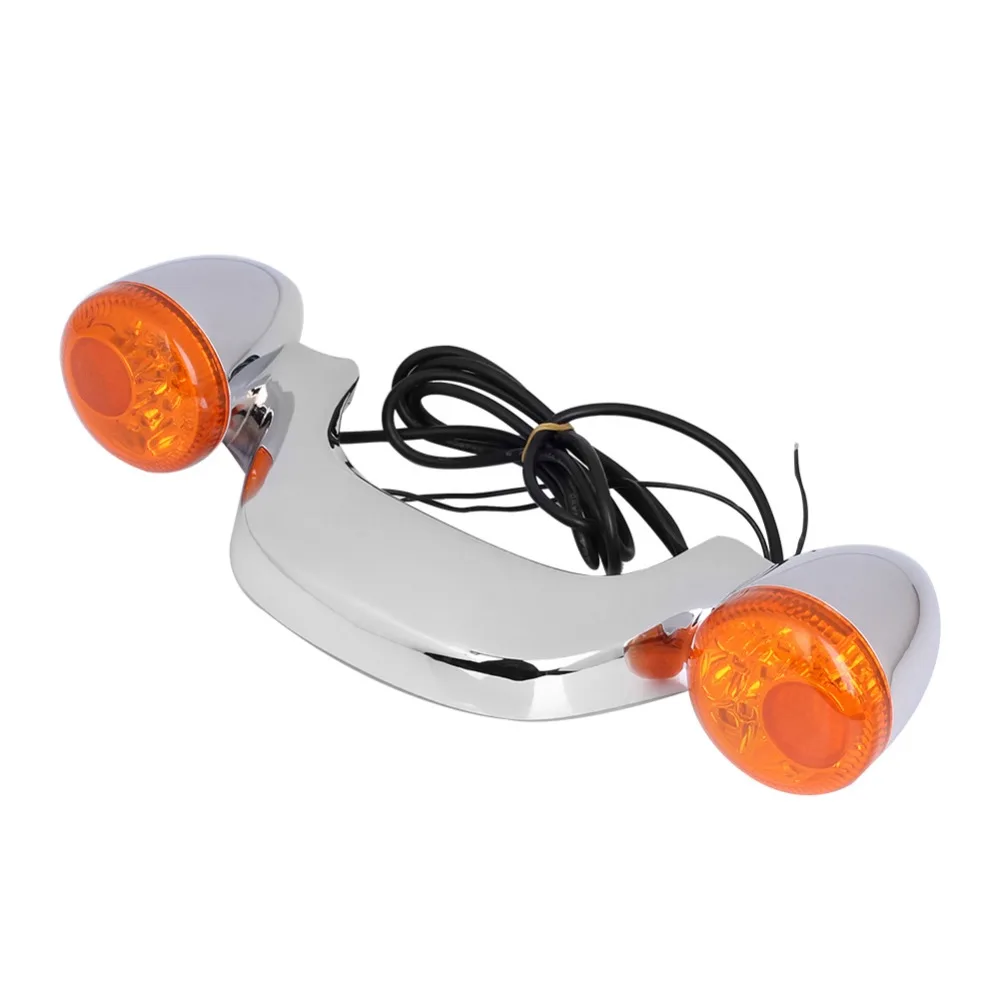 

Motorcycle Lamp Smoke Rear LED Brake Light Turn Signal Bar Black Fit For Harley Touring Street Road Glide 2010-2017 15 2016 2017