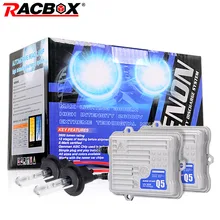 12В 55 Вт Быстрый старт Балласт блок зажигания H1 HID ксеноновая преобразования Фары Комплект 4300K 6000K 8000K дооснащения проектор Len
