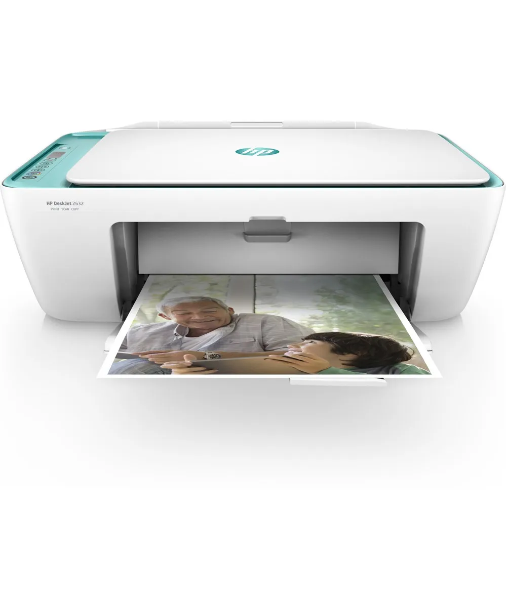 green hp printer