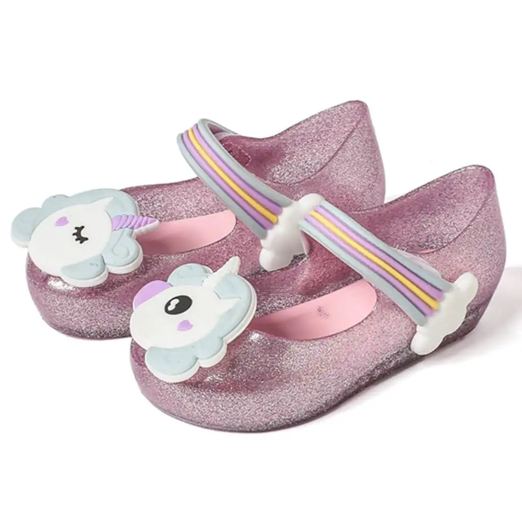

Shoes New Winter Jelly Shoe Mini Dargon Sandals Fish Mouth Girl Non-slip Kids Sandal Toddler