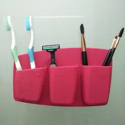 Многофункциональный силиконовый Ванная комната Разные Полки Зубная щётка стеллаж для хранения Зубная щётка щетку держатель Зубная паста