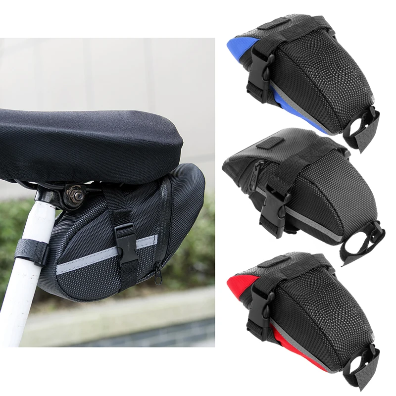 Best Outdoor Waterproof Cycling Mountain Bike Back Seat Rear Bag Portable Bike Saddle Bag MTB Front Tube Bicycle Tool Bags   Pouch 0