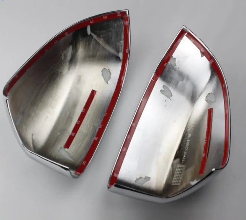 ABS Chrome font b Car b font Side Door Mirror Rearview Cover Trims 2pcs For BMW