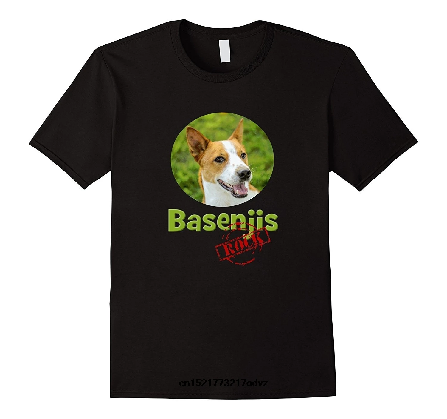

Men T shirt Cheap Basenjis Rock dog Fashion short sleeved funny t-shirt novelty tshirt women