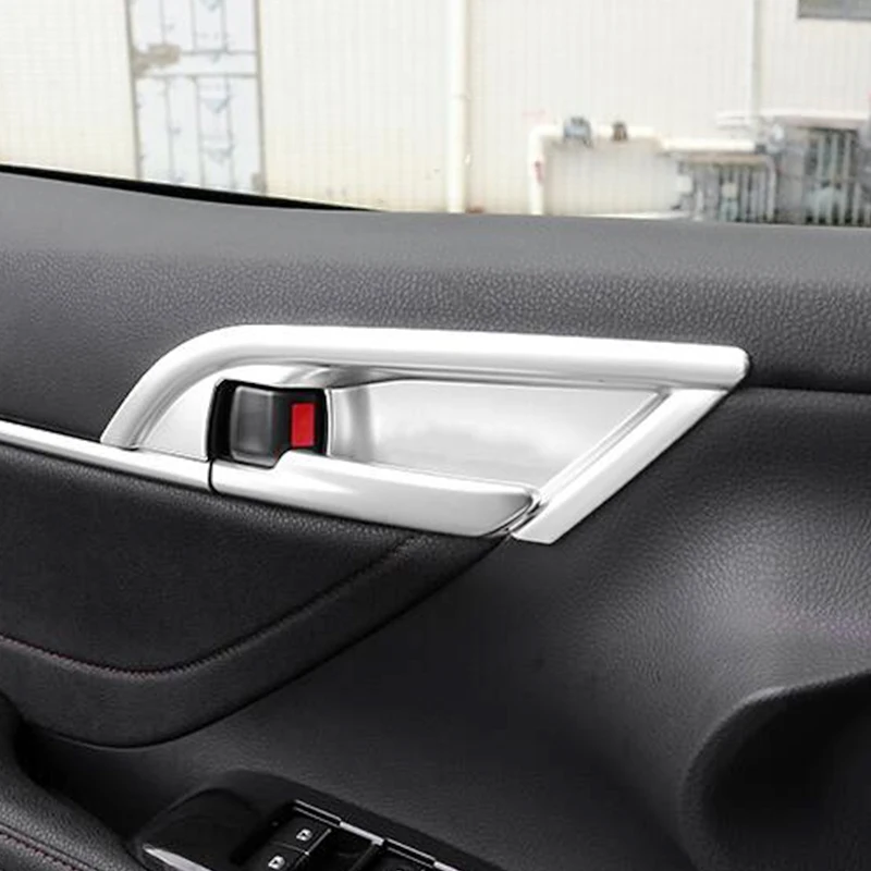 АБС-пластик для Toyota Camry 2018 2019 аксессуары внутренняя дверная ручка защитная рама