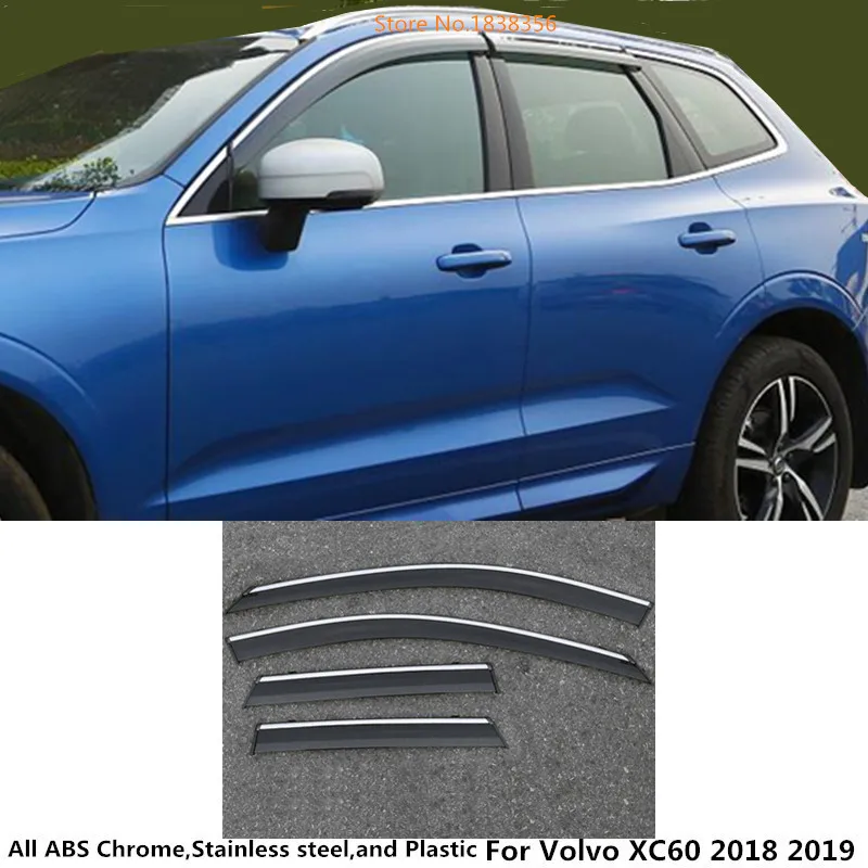Hot sale For Volvo XC60 2018 2019 car styling body cover plastic Window