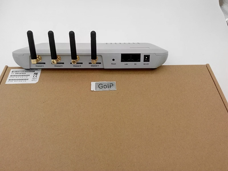 GoIP 4 порта gsm voip шлюз/Voip sip шлюз/GoIP4 ip шлюз поддержка SIP/H.323/IMEI Сменные|voip ip|sip iphonevoip |