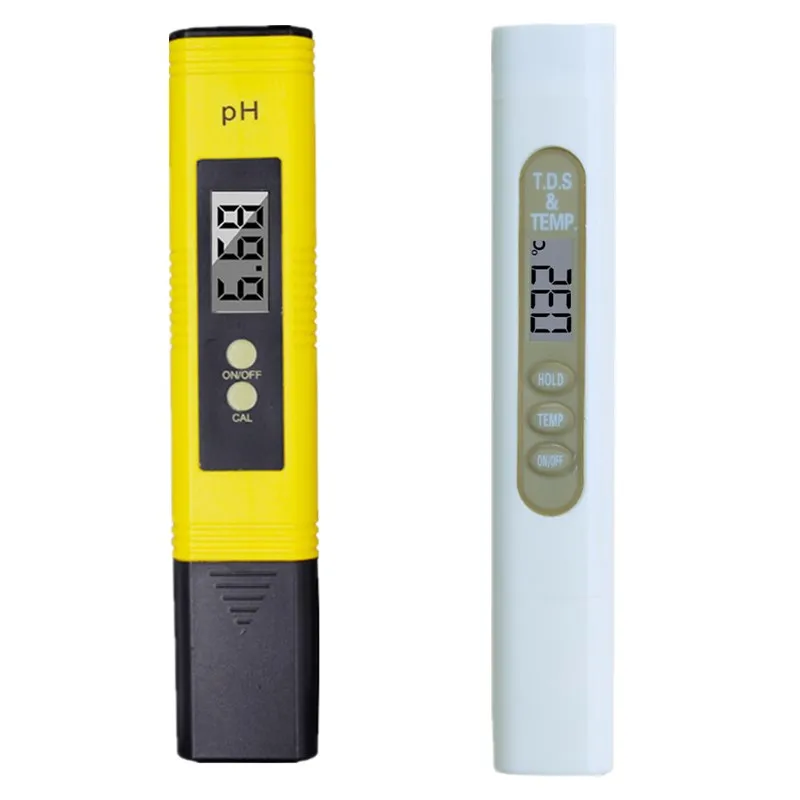

High Precision 0.01 Digital LCD Aquarium Water Acid PH Meter Analyzer Calibration And 2 In 1 Digital Water TDS Meter Purity 20%