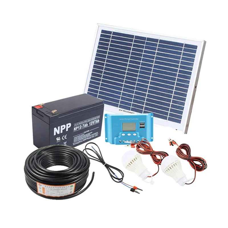 10w Sistem Tata Surya Rumah 18v Panel Tenaga Surya Solar Panel Dengan Solar Controller Kabel Diy Kit Panel Surya Aliexpress