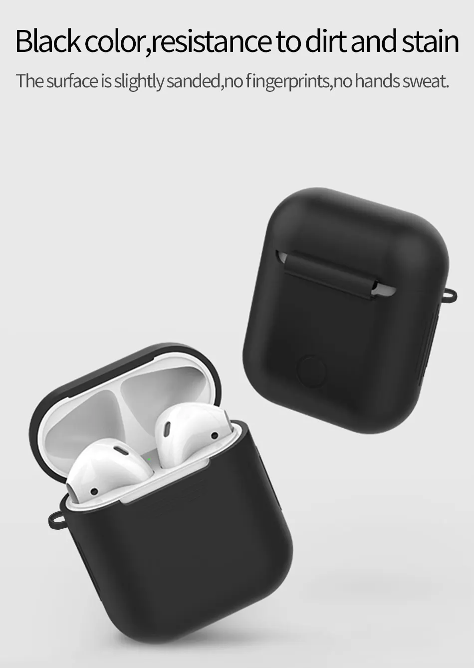 Мягкий чехол из ТПУ для Apple Airpods полный защитный чехол для AirPods водонепроницаемый чехол для зарядки Bluetooth чехол для наушников для Apple