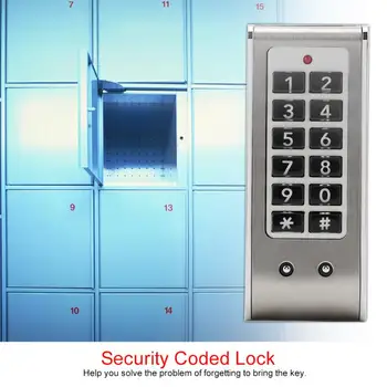 

Digital Password Cabinet Locks Office Combination Cam Cabinet Drawer Locker Lock Password Security Code Lock cerradura taquilla