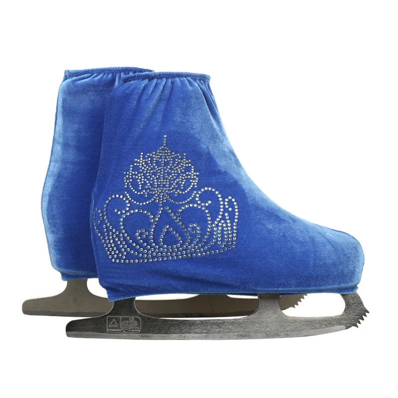 Prix pour 24 Couleurs Enfant Adulte Velours Chaussures de Patinage artistique Couverture Rouleau Skate Tissu Accessoires Ciel Bleu Grande Couronne Strass Prix pour 24 Couleurs Enfant Adulte Velours Chaussures de Patinage artistique Couverture Rouleau Skate Tissu Accessoires Ciel Bleu Grande Couronne Strass
