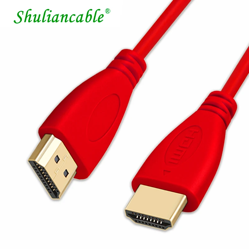 Shuliancable hdmi to hdmi cable hdmi 1.4 3D 1080p cabel hdmi for HD TV LCD Laptop PS3/4 Projector Computer Cable 1m1.5m2m3m5m