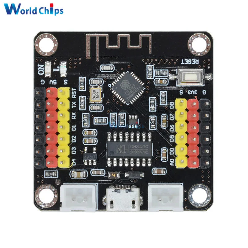 Плата ESP8285 CH340 CH340G для разработки Интернета вещей с Wi Fi на замену ESP8266 Φ