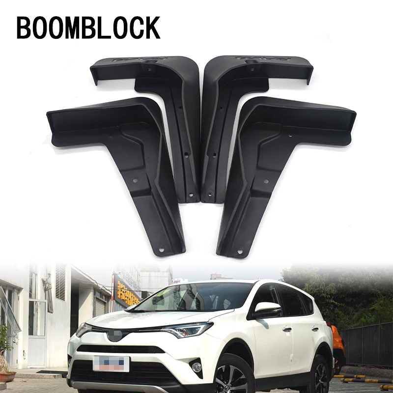 BOOMBLOCK 1 комплект/4 шт. автомобильные передние и задние брызговики для Toyota RAV4 2016 2017