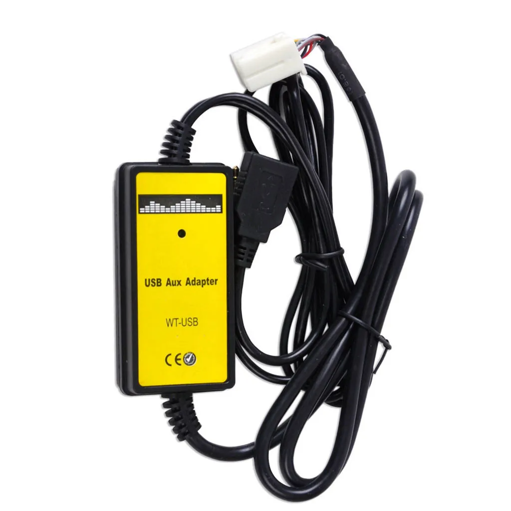 

Car Audio Interface Cables Adapters MP3 USB / SD 3.5mm Aux In Adapter Connect Digital CD Changer for HondaCar