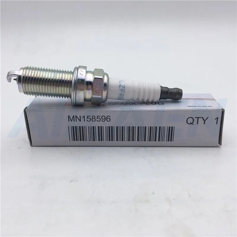 6pcs Spark Plugs MN158596 LZFR6AI For Mitsubishi Eclipse galant Lancer