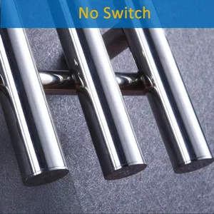 Accesorio de baño escalera montado en la pared toalla caliente riel