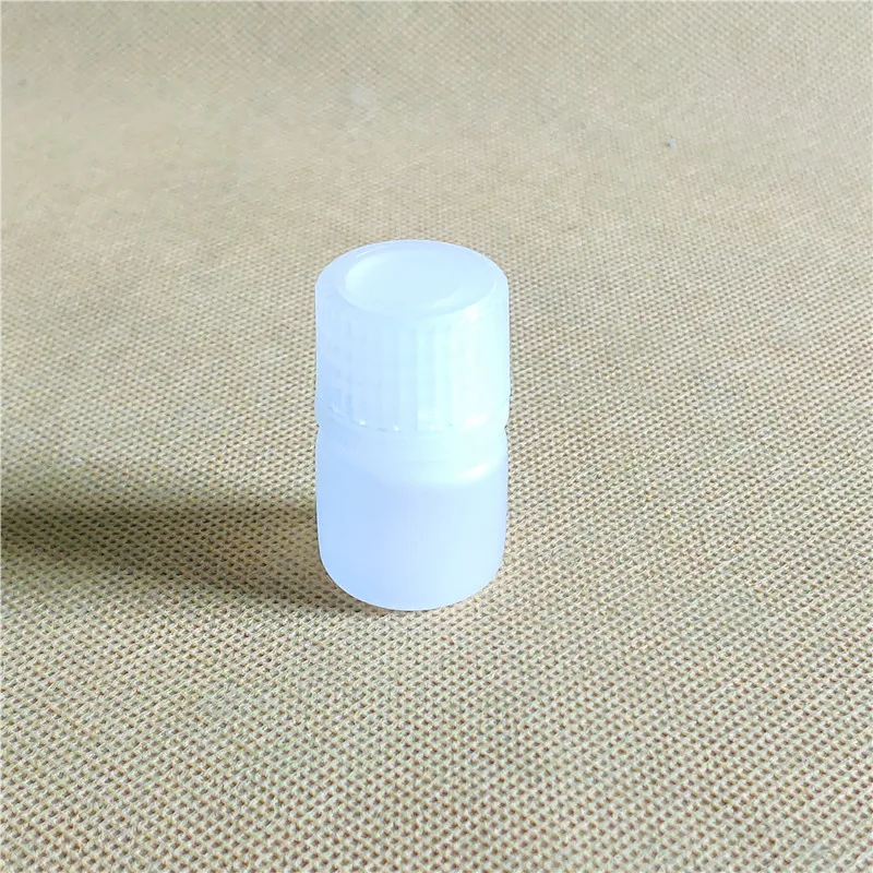 

10Pcs 5ml White PP Plastic Chemical Reagent Bottle,Chemistry Polypropylene Sample Bottle