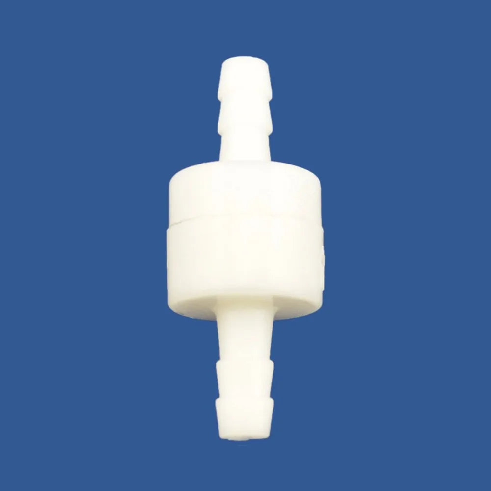 

Pressure-resistant Plastic One Way Inline Check Valve Gas Liquid Water anti-ozone check valve oil-resistant check valve