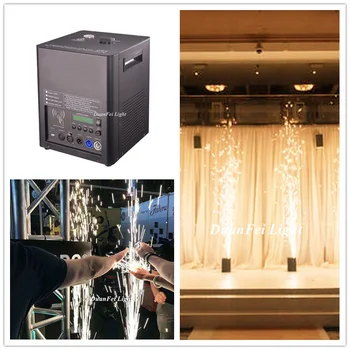 

2lot Remote wirelss control stage cold firework machine touchable fire spark machine for disco wedding party decoration