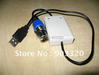 

Freeshipping USB-DMX512 interface Controller for stage light,LED Light
