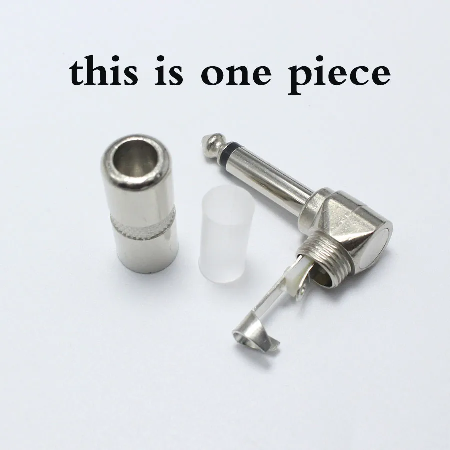 1 шт. металлический моноразъем для микрофона 6 35 мм 1/4 дюйма|connector plug|plug connectormetal