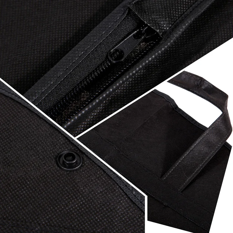 1 шт. черная Пылезащитная вешалка для одежды, пальто, одежды, костюма, сумки для хранения, Одежда для хранения, almacenamiento, чехол для одежды E5M1