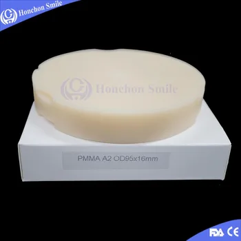 

2 Pieces OD95*16mm PMMA Disc/ ZirkonZahn PMMA Block