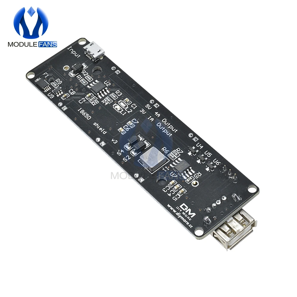 ESP32 ESP32S для Wemos для Raspberry Pi 18650 плата для зарядки батареи V3 Micro USB порт type-A USB 0.5A для Arduino зарядка