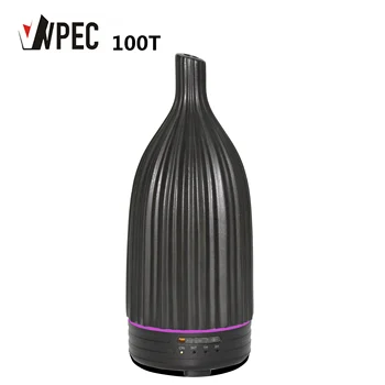 

VVPEC 100ml Ceramic Porcelain Ultrasonic Air Aroma Humidifier 7 Color LED Lights Electric Aromatherapy Essential Oil Diffuser