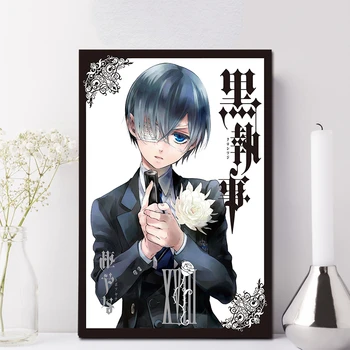

Black Butler Anime Canvas Modern Painting Oil Print Comic Poster Wall Art HD Picture For Living Room Home Decor