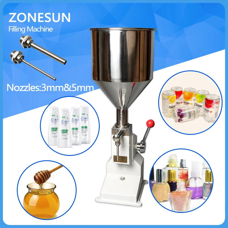 A50 NEW Manual Filling Machine (550ml) for cream & shampoo & cosmetic