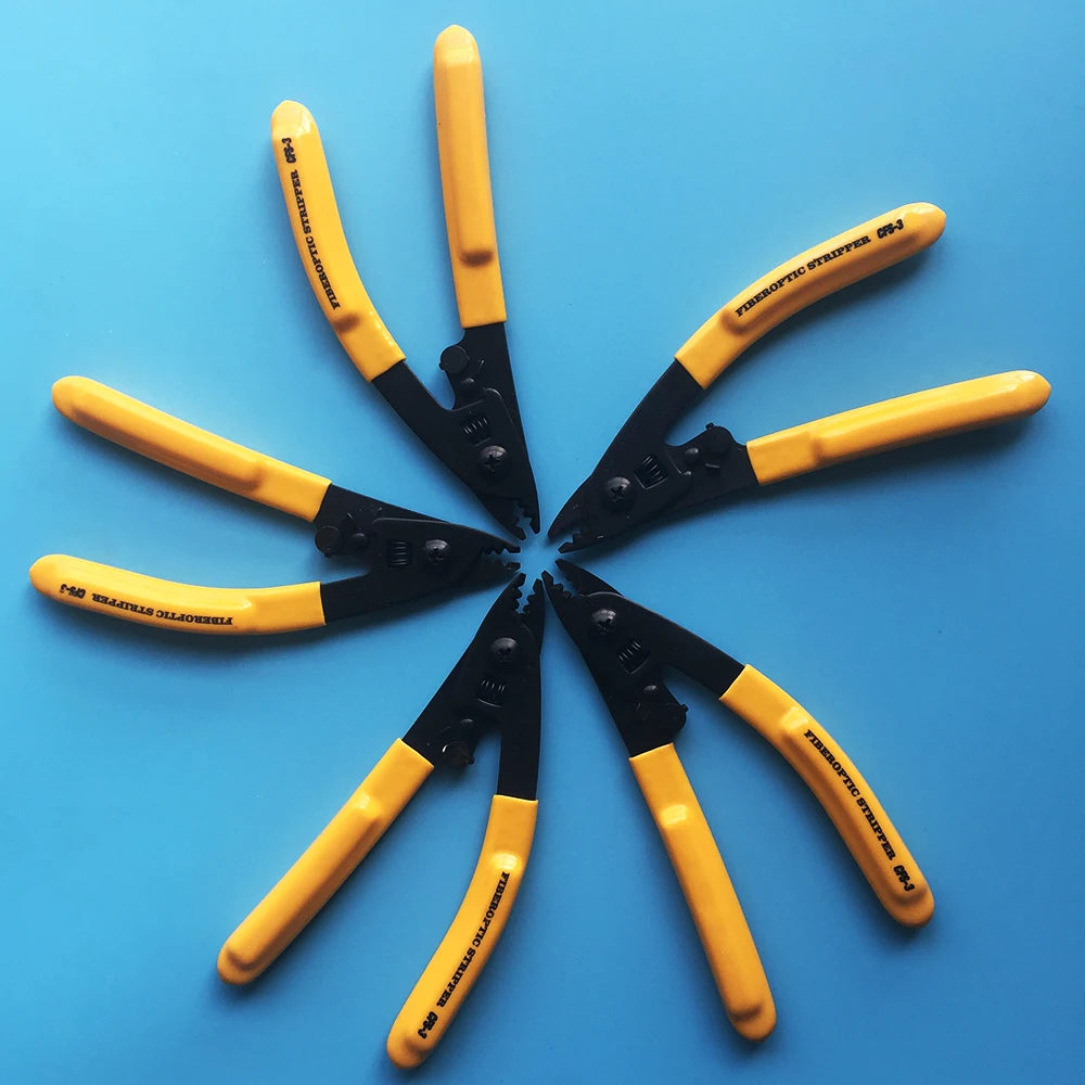 

5 pcs miller CFS-3 Three-port Fiber Optical Stripper/ Pliers/ Wire strippers FTTH Tools Miller Optical Fiber Stripping Pliers