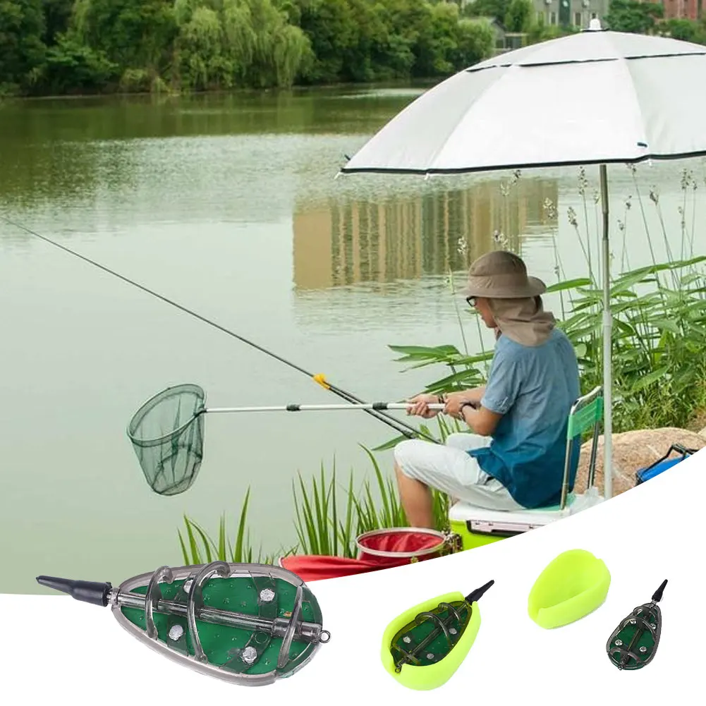 

Quick Load Feeder Method Bait Holder Set Combination For Fishing Plastic