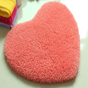 

Free Shipping New Soft 40x50cm comfortable Shaggy Plush Fabric Cute carpets Floor Hallway Bathroom carpet Rug Mat Area