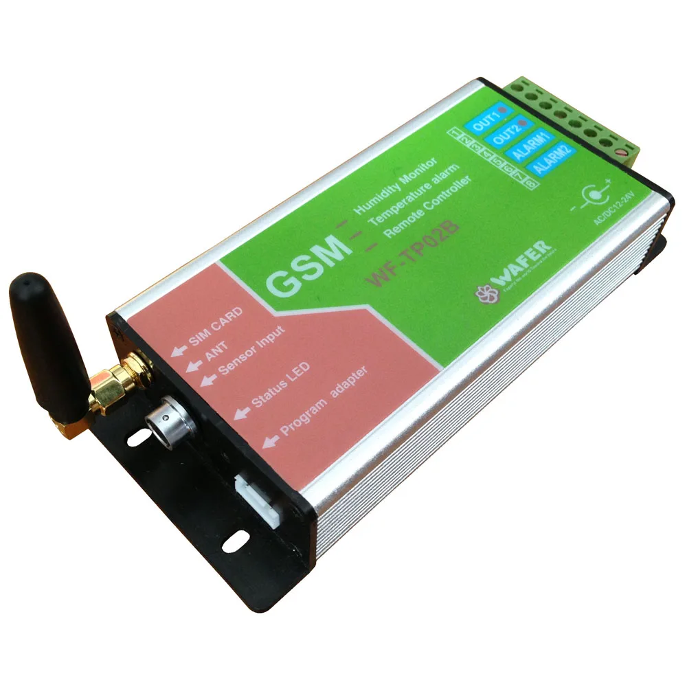 GSM мониторинг температуры и влажности и удаленное реле регистратор данных контроллера через электронную почту
