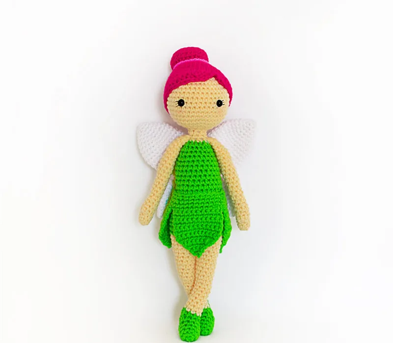 Крючком игрушки амигуруми Волшебная кукла девочка номер WS0011
