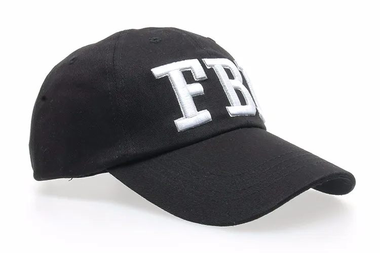 2 стиля вышивка "Полиция" "FBI" Письмо бейсбольная Кепка snapback головные уборы для мужчин и женщин, Кости snapback casquettes