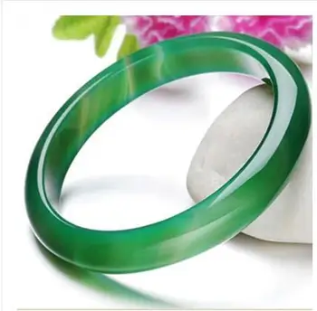 

Genuine natural crystal bracelet green agate Lucky evil security and peace of men to send his girlfriend to send their elders