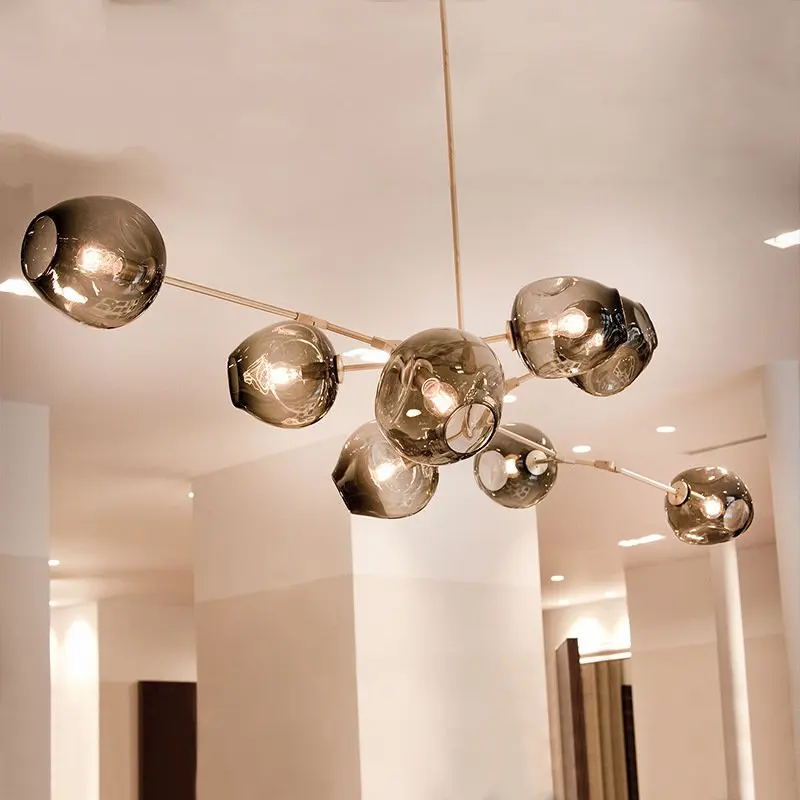 Globe Glass Pendant Light Lamp Modern Ball Bubble ...