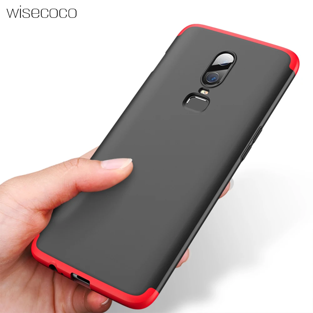 

Phone Cases For Oneplus 6 Accessories 1+6 Original Armor Cover 360 Full Protection Bags Case for one plus 6 one plus6 coque hoes