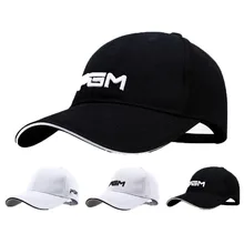 Мужская и женская летняя дышащая хлопковая белая черная Солнцезащитная шляпа для гольфа Спортивная Кепка велосипедная рыболовная одежда